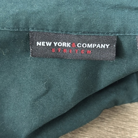 New York & Company shirt dress green size 14 - Picture 5 of 7